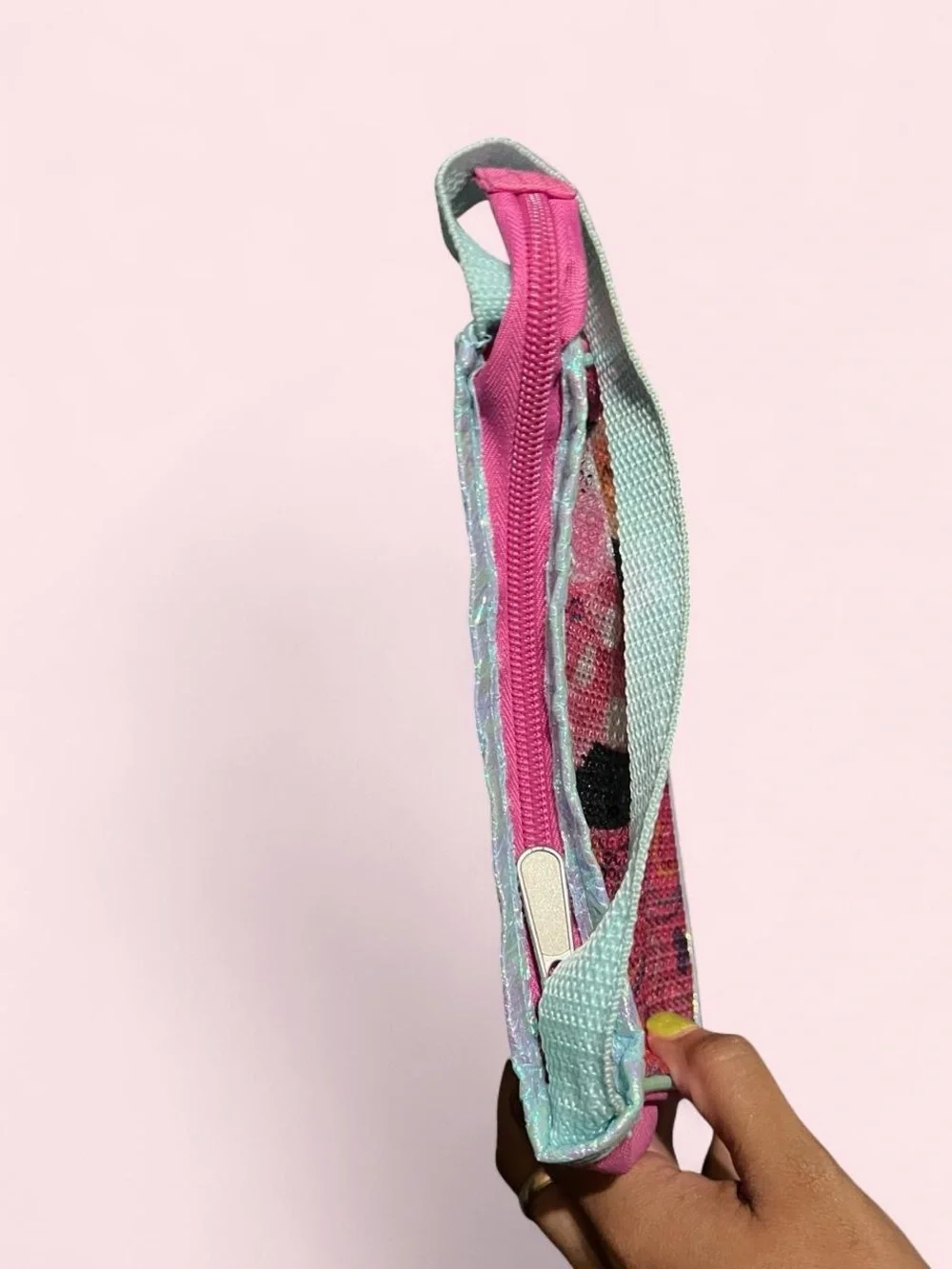 Pink Sequin Minnie Mouse Kids Shoulder Bag